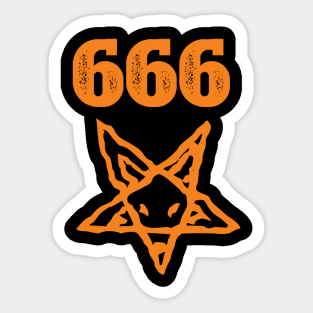 666 Sticker